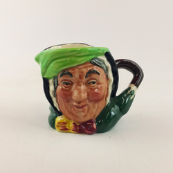 Royal Doulton Character Jug Mini - Sairey Gamp D6045 – RD 3286