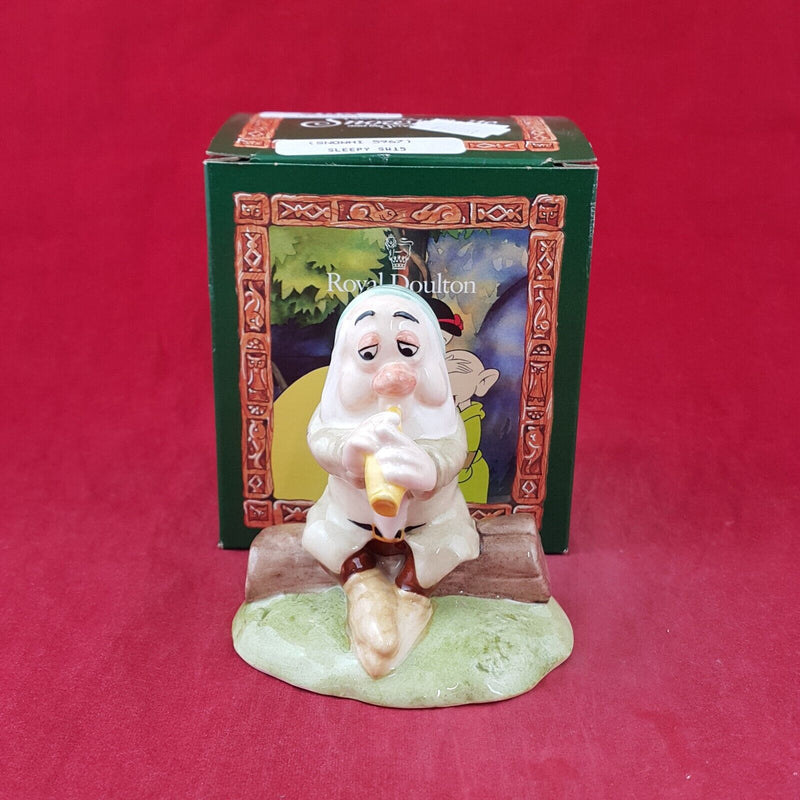 Royal Doulton Snow White & The Seven Dwarfs Sleepy SW15 - 8660 RD