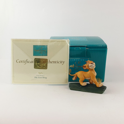 Walt Disney Figurine - Hakuna Matata - Simba (Boxed & CoA) - OP 3303