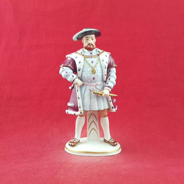 Sitzendorf Porcelain Figurine - Henry VIII - OP 3311