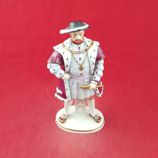 Sitzendorf Porcelain Figurine - Henry VIII - OP 3311