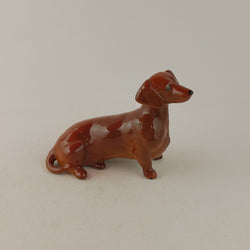 Beswick Dog Figurine 1460 Dachshund Seated - 8684 BSK