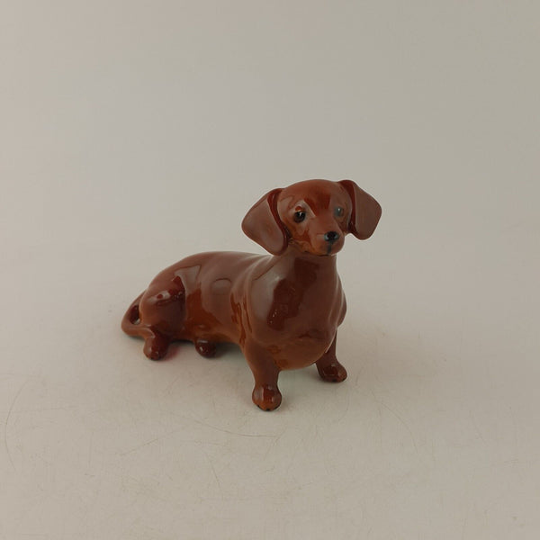 Beswick Dog Figurine 1460 Dachshund Seated - 8684 BSK