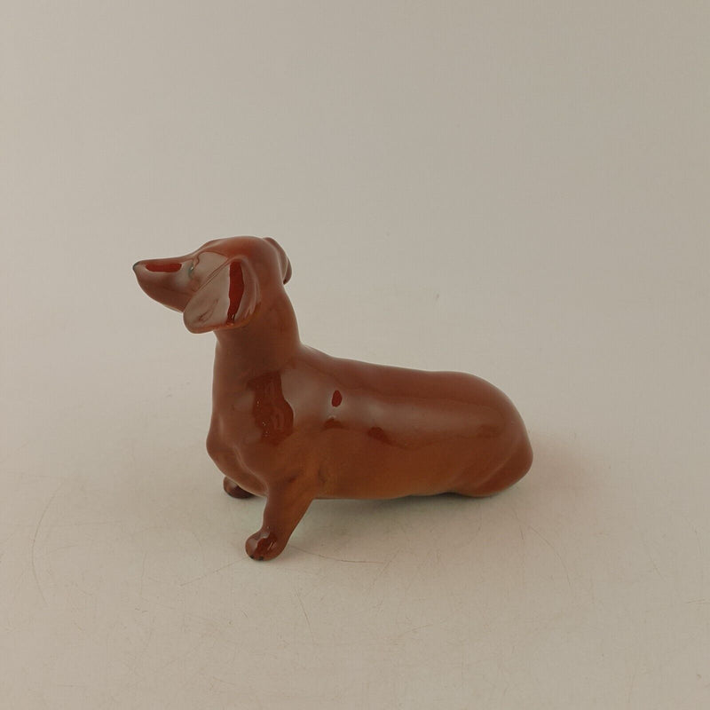 Beswick Dog Figurine 1460 Dachshund Seated - 8684 BSK