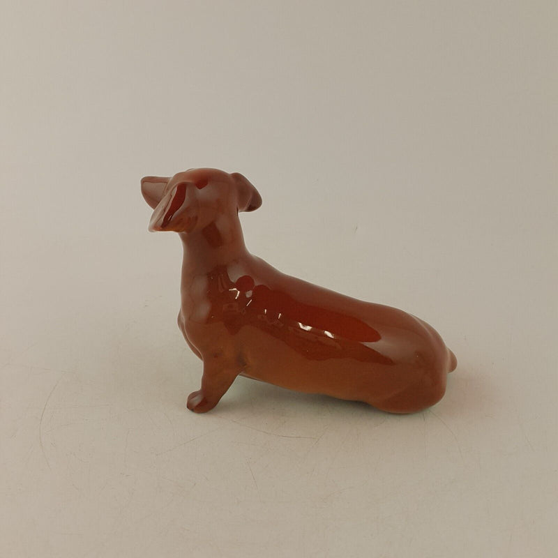 Beswick Dog Figurine 1460 Dachshund Seated - 8684 BSK