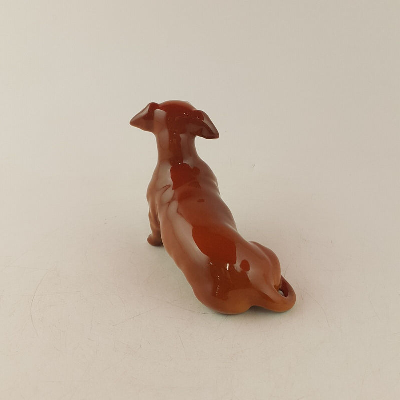 Beswick Dog Figurine 1460 Dachshund Seated - 8684 BSK