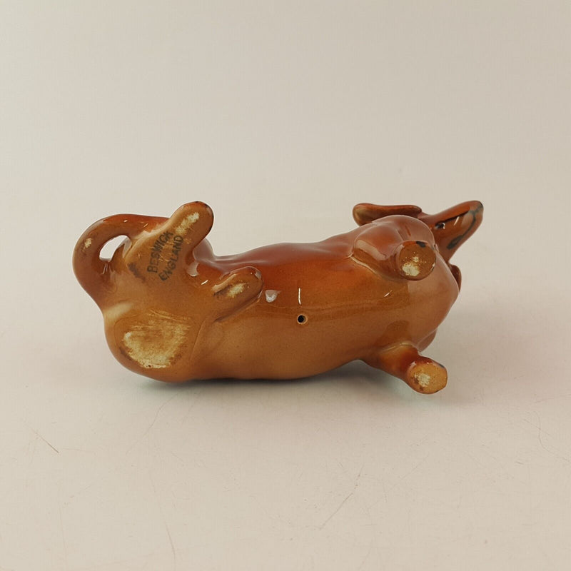 Beswick Dog Figurine 1460 Dachshund Seated - 8684 BSK