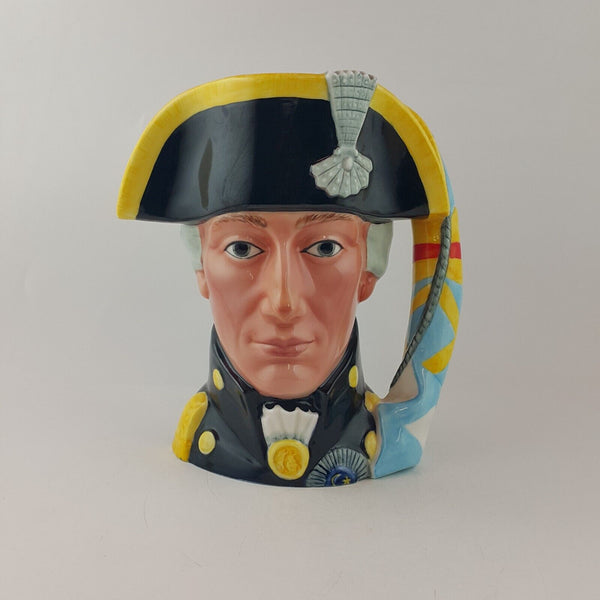 Franklin Mint Maritime Trust Porcelain Admiral Lord Nelson Character Jug - 8695