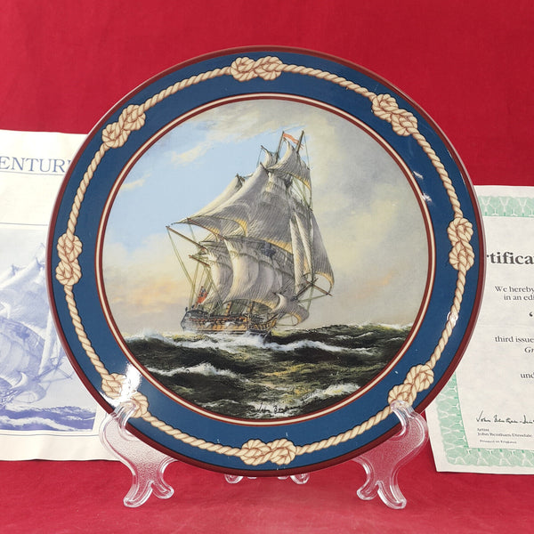 Royal Doulton Plate Centurion - Great Sailing Ships Of Discovery 4271A - RD 2445