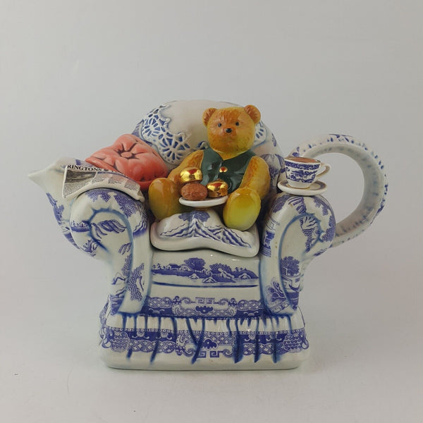 Ringtons Teddy Bear Tea Time Teapot By Paul Cardew Design - 8702 O/A