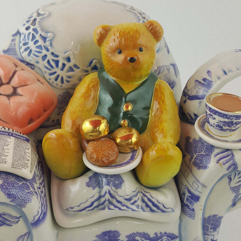 Ringtons Teddy Bear Tea Time Teapot By Paul Cardew Design 8702 O A Amazing Antiques Etc