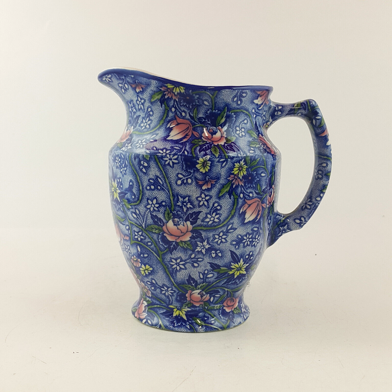 Ringtons - Blue Floral Chintz Pitcher / Jug - OP 3347