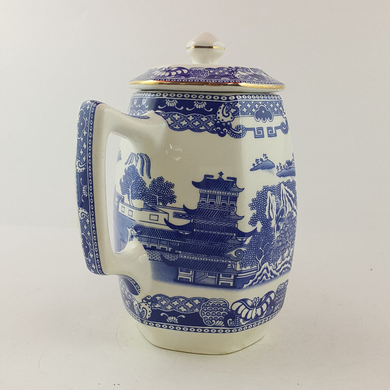 Ringtons - Blue & White Jug With Lid - OP 3348