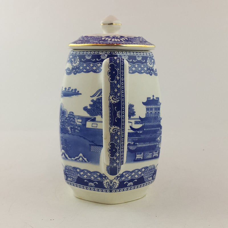 Ringtons - Blue & White Jug With Lid - OP 3348