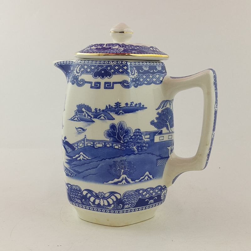 Ringtons - Blue & White Jug With Lid - OP 3348