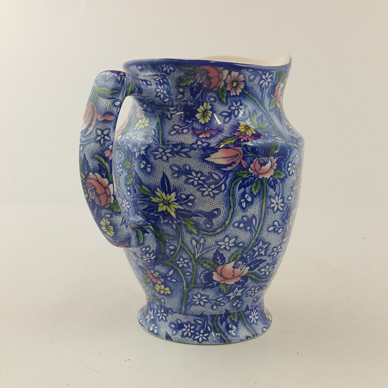 Ringtons - Blue Floral Chintz Pitcher / Jug - OP 3347