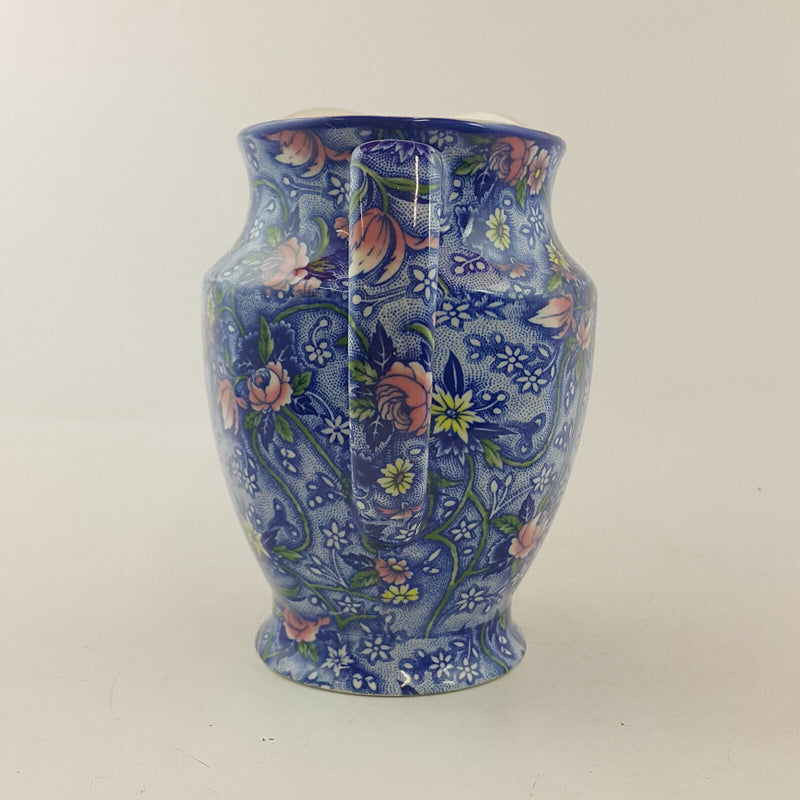 Ringtons - Blue Floral Chintz Pitcher / Jug - OP 3347