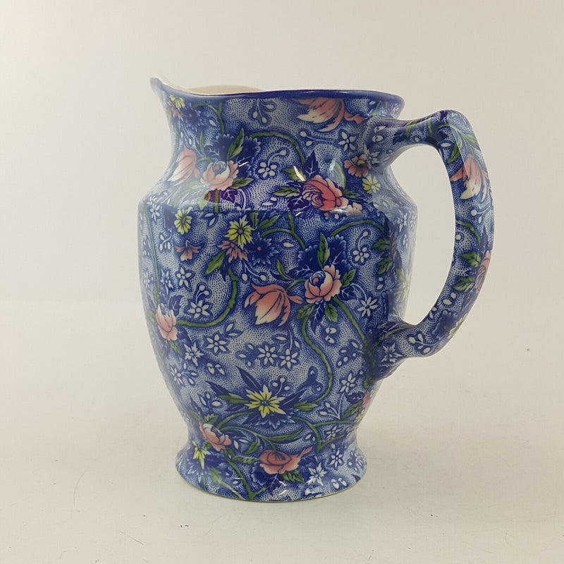 Ringtons - Blue Floral Chintz Pitcher / Jug - OP 3347