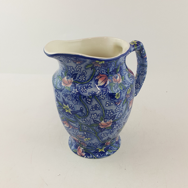 Ringtons - Blue Floral Chintz Pitcher / Jug - OP 3347