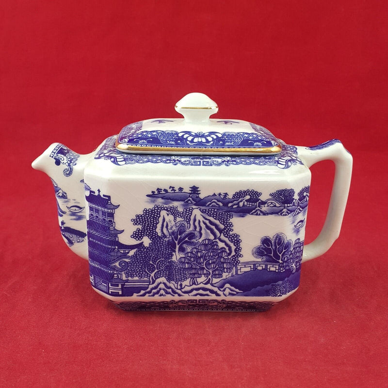 Ringtons By Wade Ceramics Blue And White Teapot - 8705 O/A