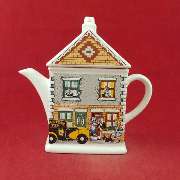 Ringtons By Wade Collectable Ceramic 1950's House Teapot -8710 O/A