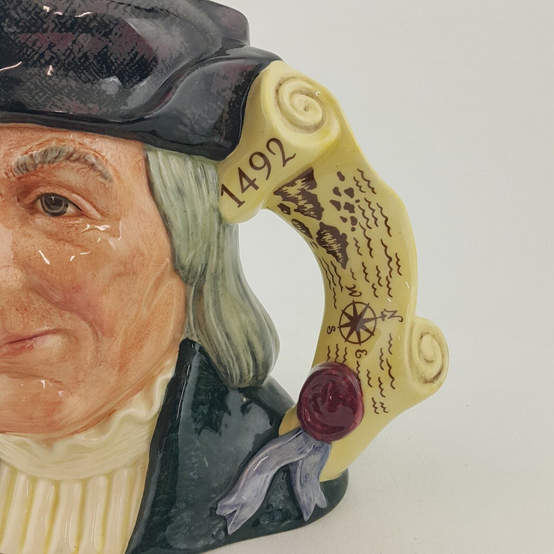 Royal Doulton Character Jug D6891 Christopher Columbus - 8728 RD