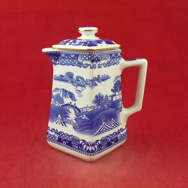 Ringtons By Wade Blue and White Teapot Willow Pattern - 8711 O/A