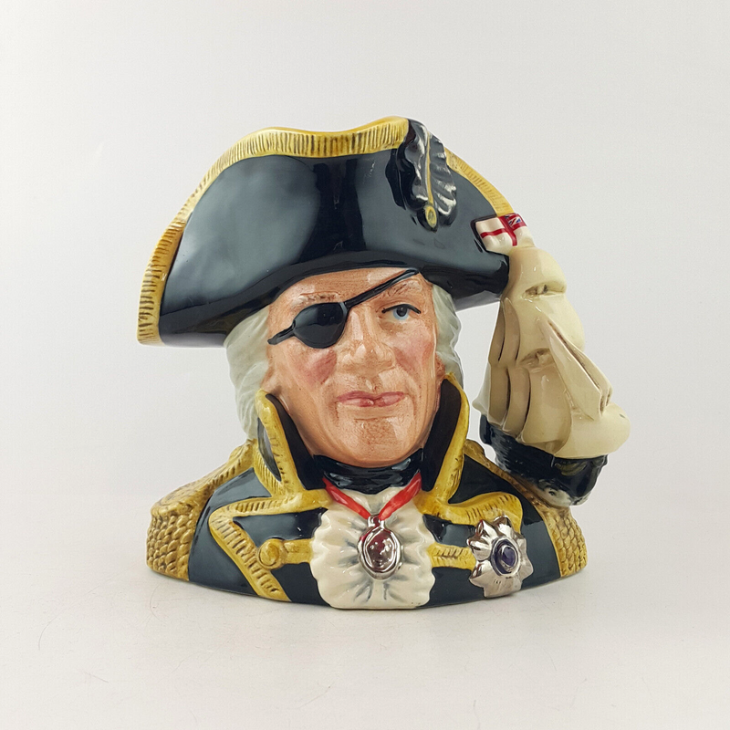 Royal Doulton Character Jug Large - Vice Admiral Lord Nelson D6932 (CoA) RD 3321