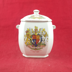 Ringtons - HM Queen Elizabeth II Tea Caddy Golden Jubilee 1952-2002 - OP 3350