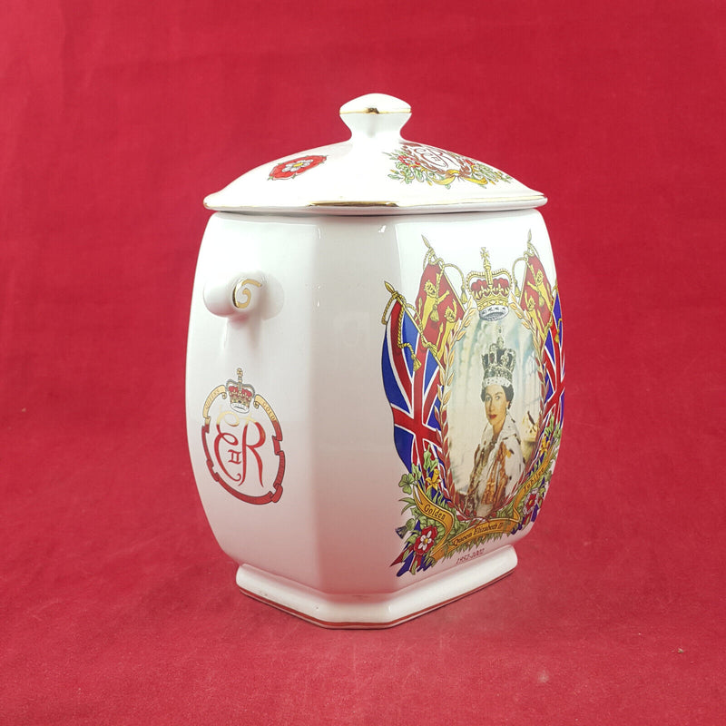 Ringtons - HM Queen Elizabeth II Tea Caddy Golden Jubilee 1952-2002 - OP 3350