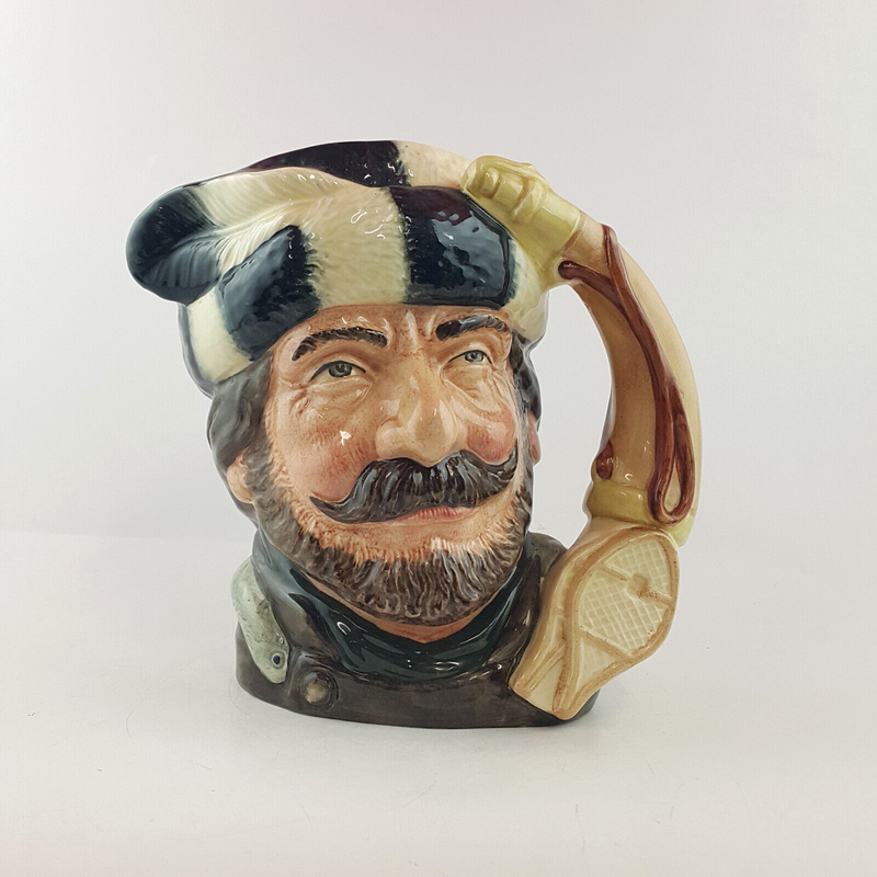 Royal Doulton Character Jug Large - Trapper D6609 – RD 3373