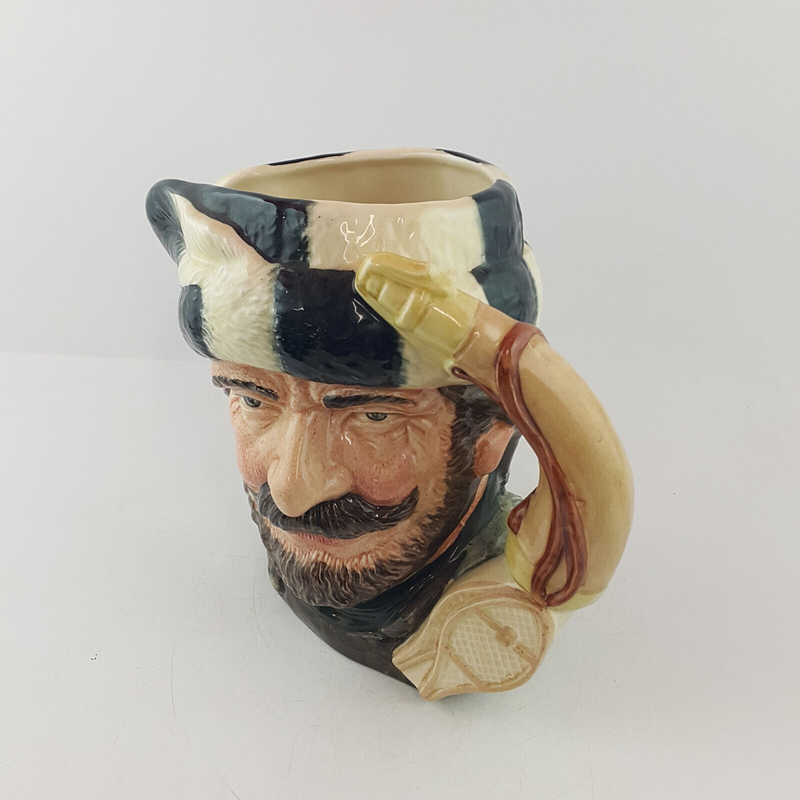 Royal Doulton Character Jug Large - Trapper D6609 – RD 3373