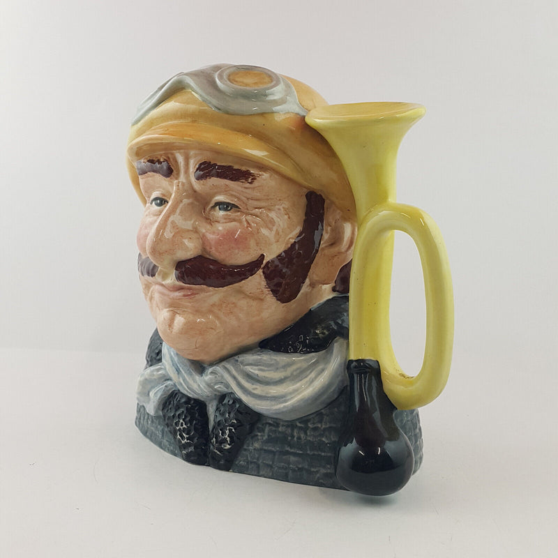 Royal Doulton Character Jug Large - Veteran Motorist D6633 – RD 3367