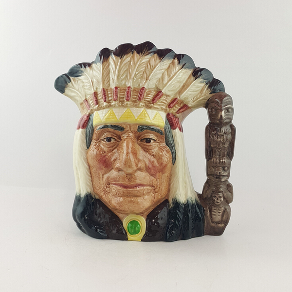 Royal Doulton Character Jug Large - North American Indian D6611 – RD 3375