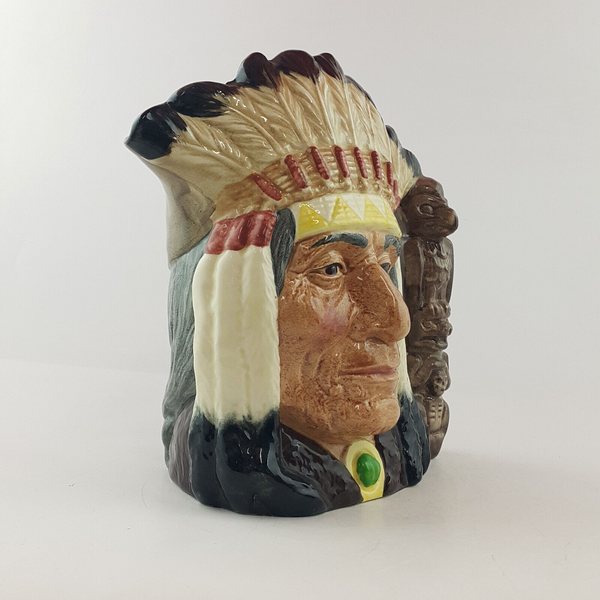 Royal Doulton Character Jug Large - North American Indian D6611 – RD 3375