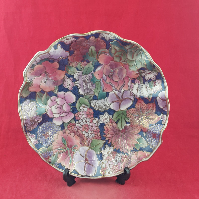 Chinese Porcelain Large Decorative Plate - 8759 O/A