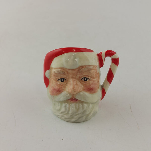 Royal Doulton Tiny Character D6980 Jug Santa Claus Candy Cane (Damaged) - 8772 R