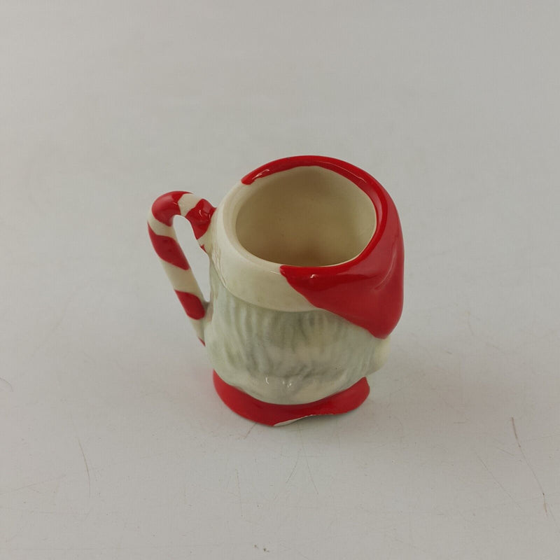 Royal Doulton Tiny Character D6980 Jug Santa Claus Candy Cane (Damaged) - 8772 R