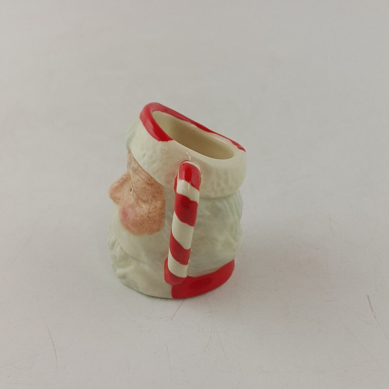 Royal Doulton Tiny Character D6980 Jug Santa Claus Candy Cane (Damaged) - 8772 R