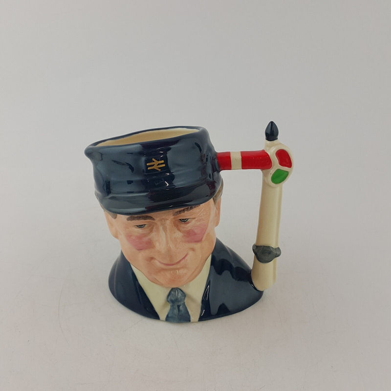 Royal Doulton Small Character Jug D6823 Engine Driver - 8770 RD