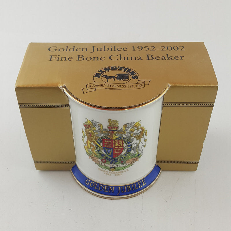 Ringtons - Queen's Golden Jubilee 1952-2002 Commemorative Cup (Boxed) - OP 3404