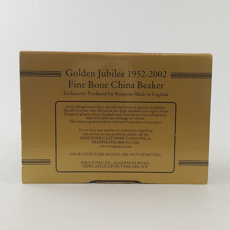 Ringtons - Queen's Golden Jubilee 1952-2002 Commemorative Cup (Boxed) - OP 3404