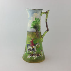 Royal Doulton Fox Hunting Relief Very Tall Ewer - 8775 RD