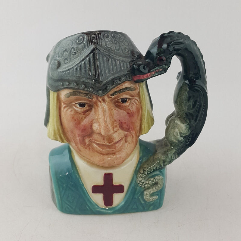 Royal Doulton Small Character Jug D6621 St George - 8771 RD