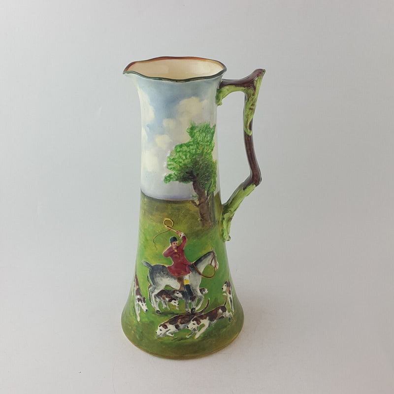 Royal Doulton Fox Hunting Relief Very Tall Ewer - 8775 RD