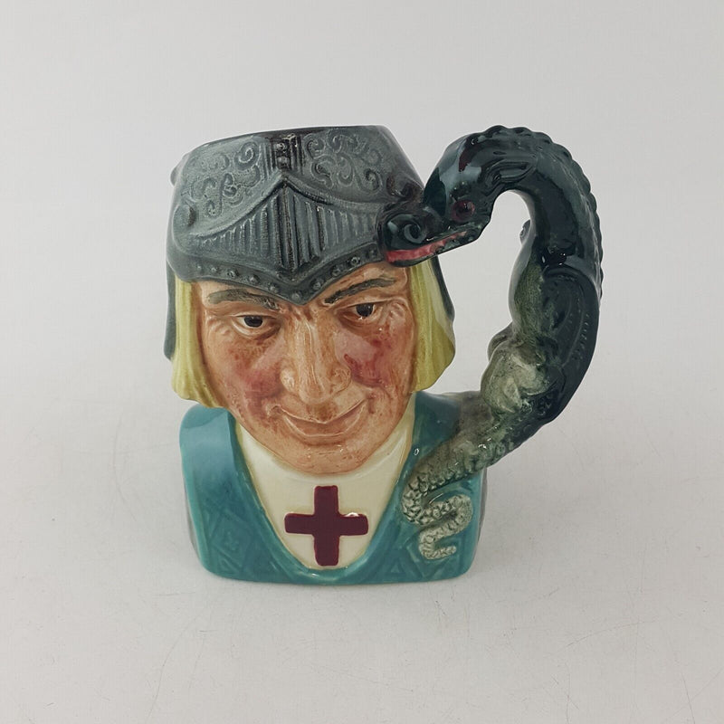 Royal Doulton Small Character Jug D6621 St George - 8771 RD