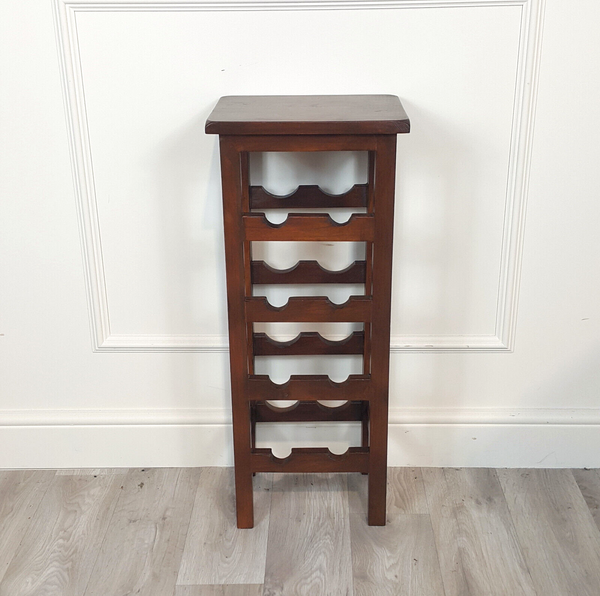 Vintage Wooden Wine Rack - F313