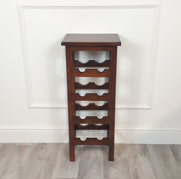 Vintage Wooden Wine Rack - F313