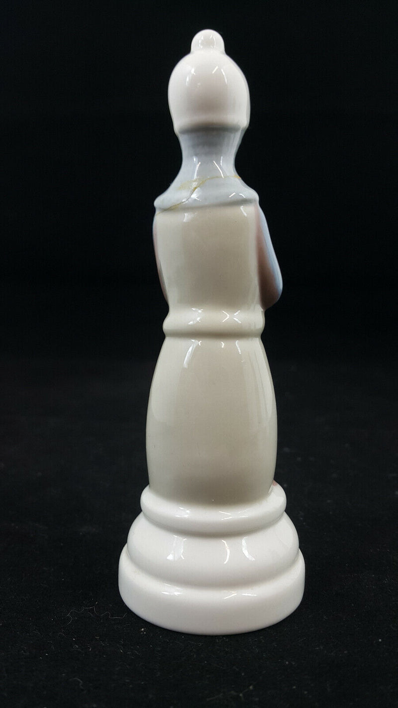 Lladro Medieval Chess Pawn - Damaged/Restored