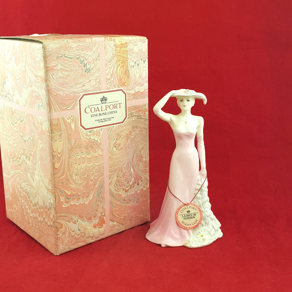 Coalport Porcelain Figurine - Ladies Of Fashion - Silken Lady (Boxed) - CP 2013